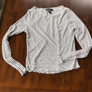 Derek Heart | Long Sleeve Striped Shirt Size M